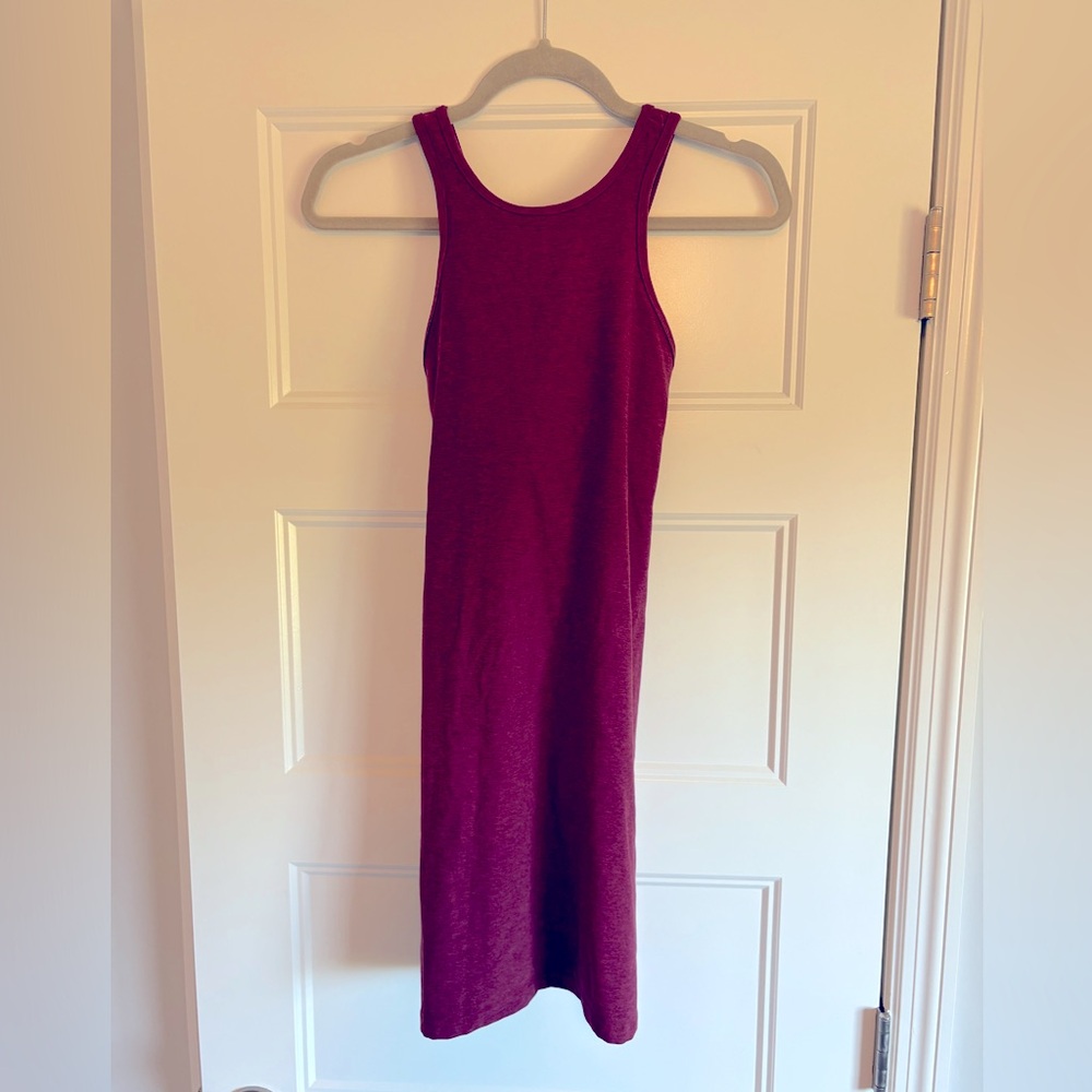 Beyond Yoga Burgundy Mini Dress